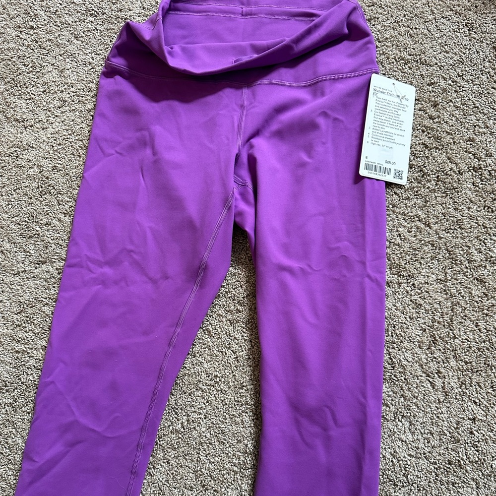 Lululemon Wunder Train HR Crop 23”